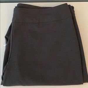 Dress Barn women’s 18W gray stretchy dress pants